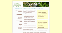 Desktop Screenshot of hospizgemeinschaft-weyarn.de
